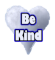 EVeryDay Random Acts of Kindness Be Kind Cloud Heart Logo